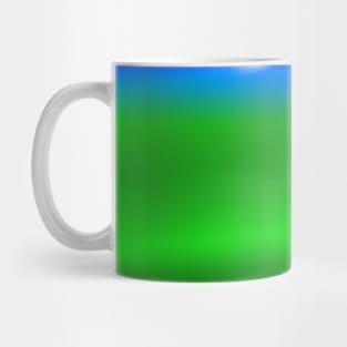 red blue green texture art Mug